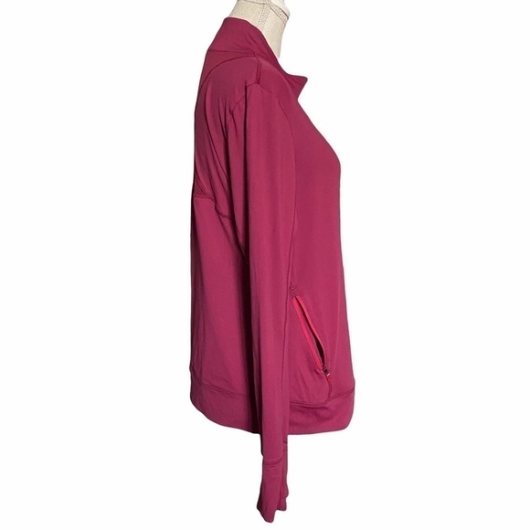 LOLË purple zip up jacket size XL - Picture 2 of 6